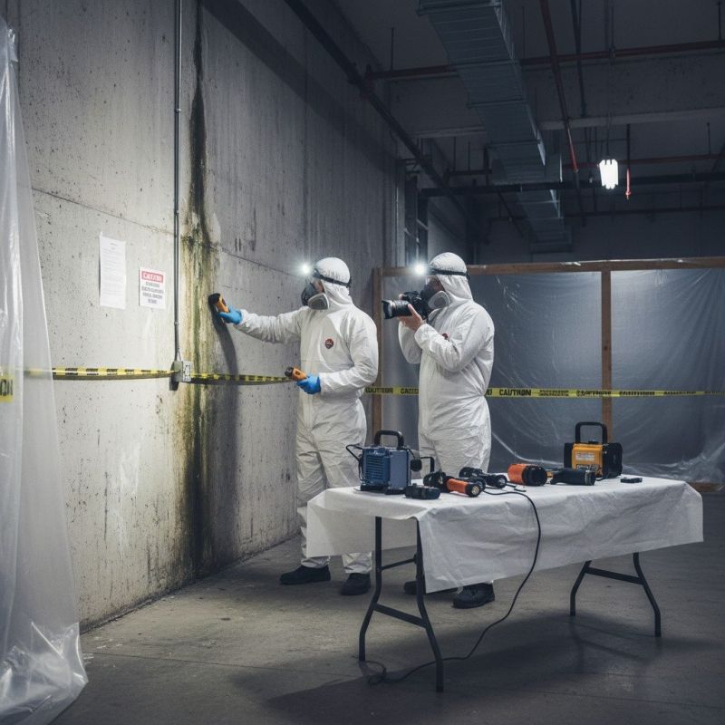 Garage Mold Mitigation