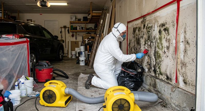 Garage Mold Mitigation